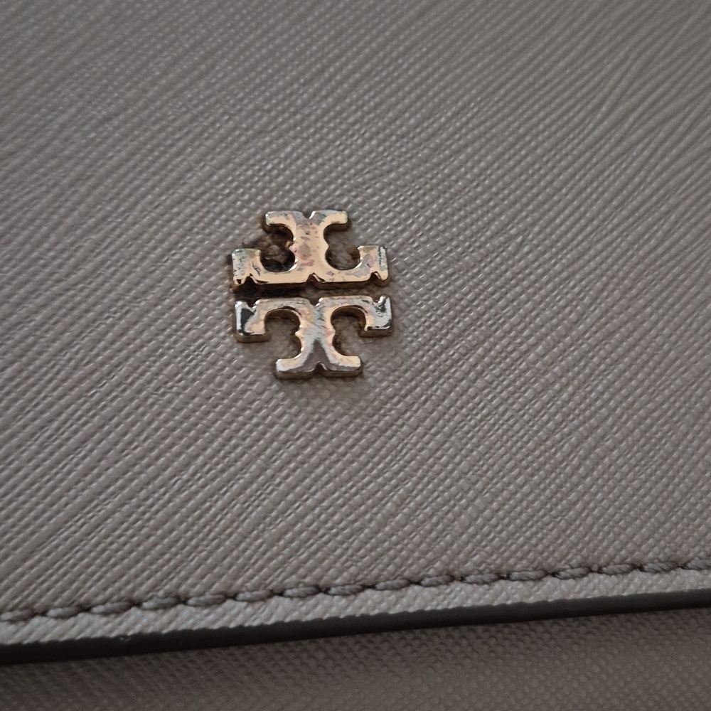 Tory Burch  Leather Taupe  Crossbody Bag - Picture 6 of 6